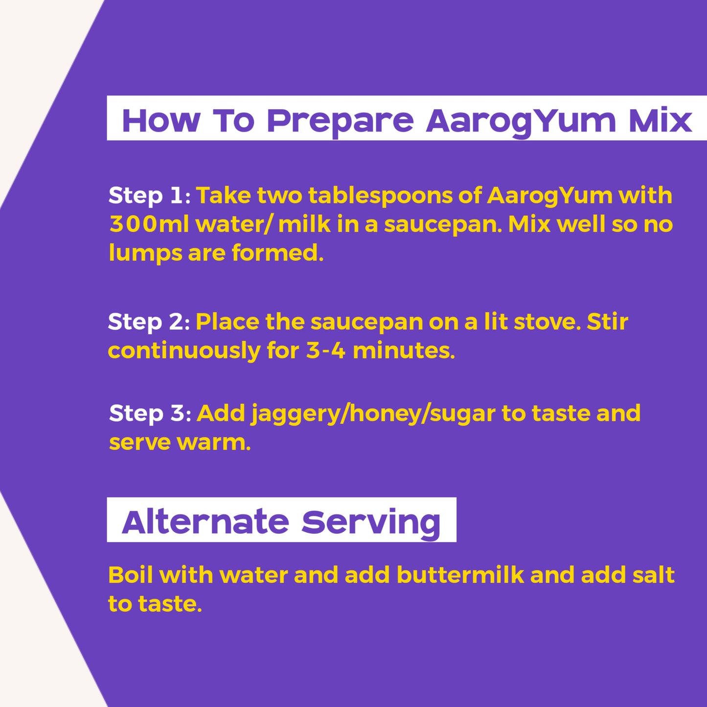 AarogYum Health Mix